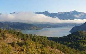 Le lac de Serre-Ponçon